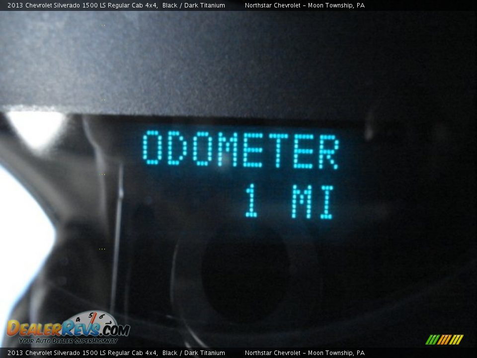2013 Chevrolet Silverado 1500 LS Regular Cab 4x4 Black / Dark Titanium Photo #19