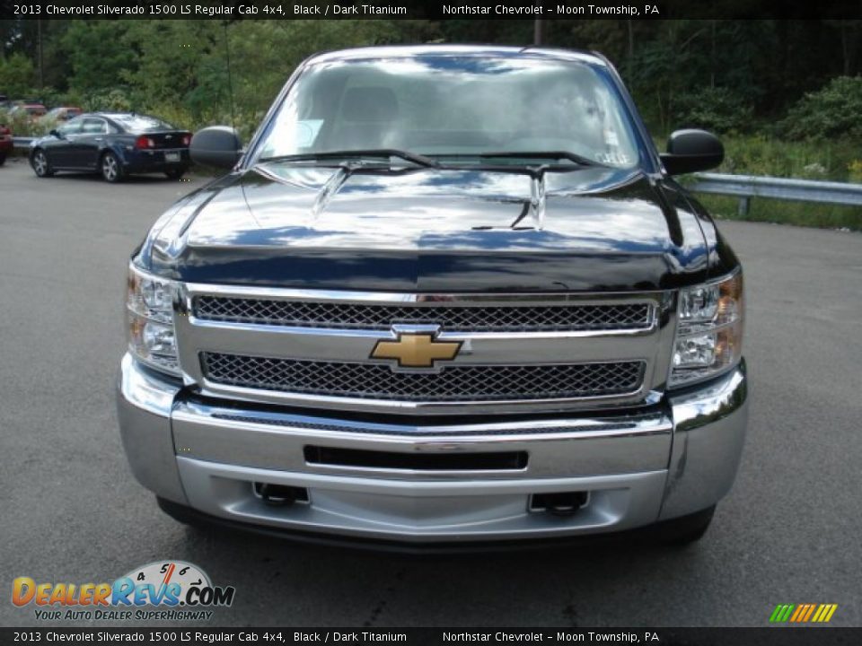 2013 Chevrolet Silverado 1500 LS Regular Cab 4x4 Black / Dark Titanium Photo #3