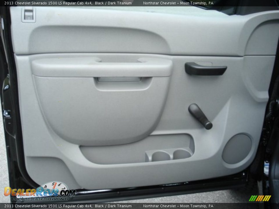 2013 Chevrolet Silverado 1500 LS Regular Cab 4x4 Black / Dark Titanium Photo #12