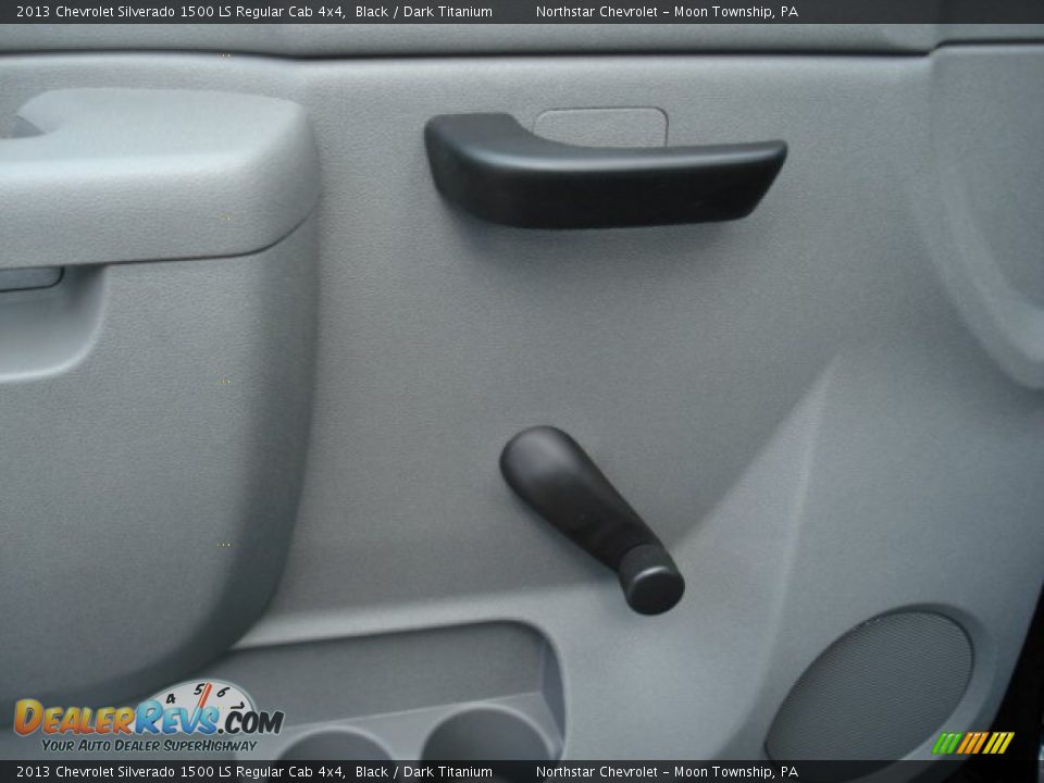 2013 Chevrolet Silverado 1500 LS Regular Cab 4x4 Black / Dark Titanium Photo #13