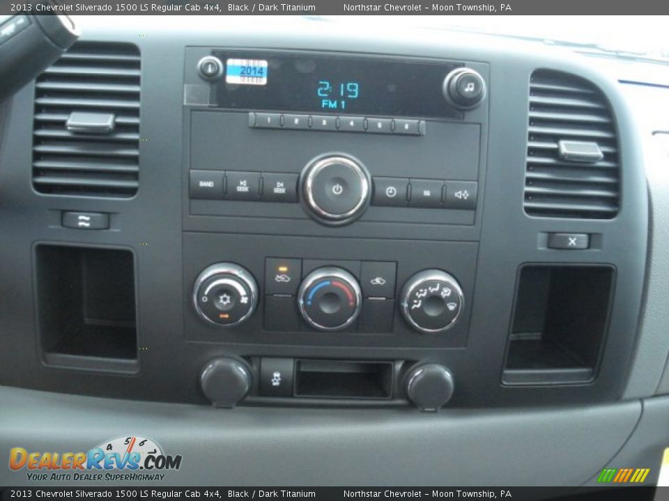 2013 Chevrolet Silverado 1500 LS Regular Cab 4x4 Black / Dark Titanium Photo #15