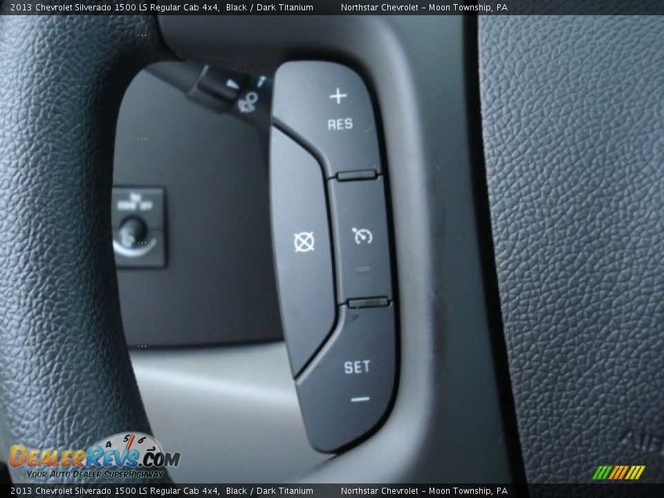 2013 Chevrolet Silverado 1500 LS Regular Cab 4x4 Black / Dark Titanium Photo #16