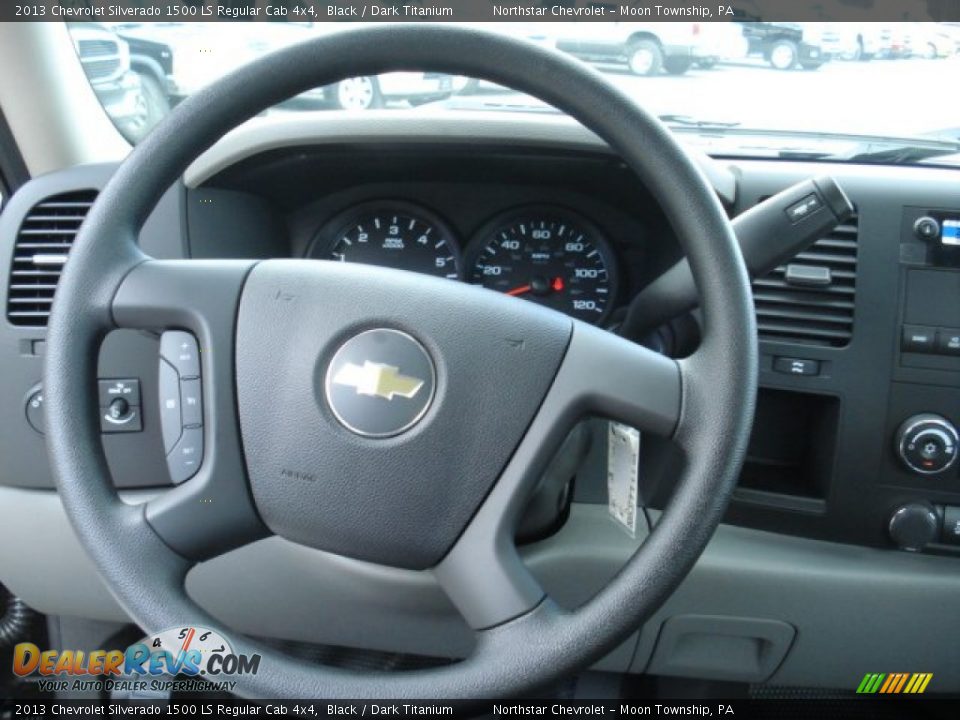 2013 Chevrolet Silverado 1500 LS Regular Cab 4x4 Black / Dark Titanium Photo #18