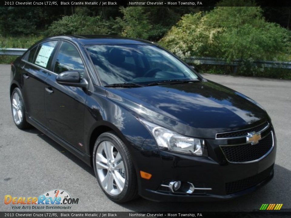 2013 Chevrolet Cruze LTZ/RS Black Granite Metallic / Jet Black Photo #2