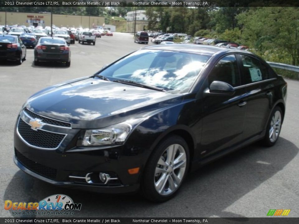 2013 Chevrolet Cruze LTZ/RS Black Granite Metallic / Jet Black Photo #4