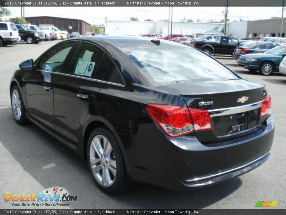 2013 Chevrolet Cruze LTZ/RS Black Granite Metallic / Jet Black Photo #6