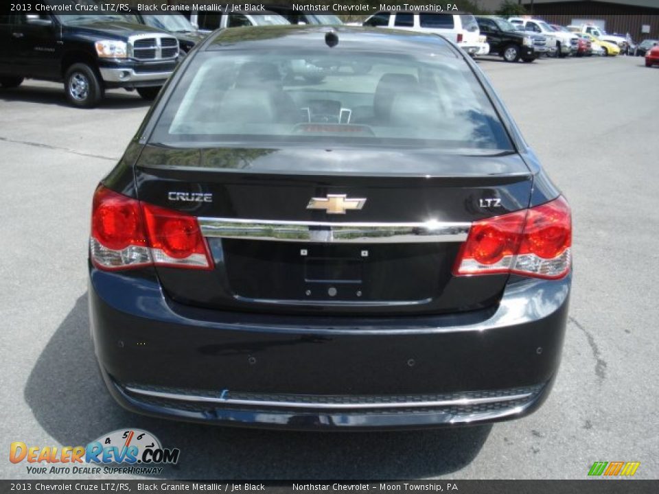 2013 Chevrolet Cruze LTZ/RS Black Granite Metallic / Jet Black Photo #7