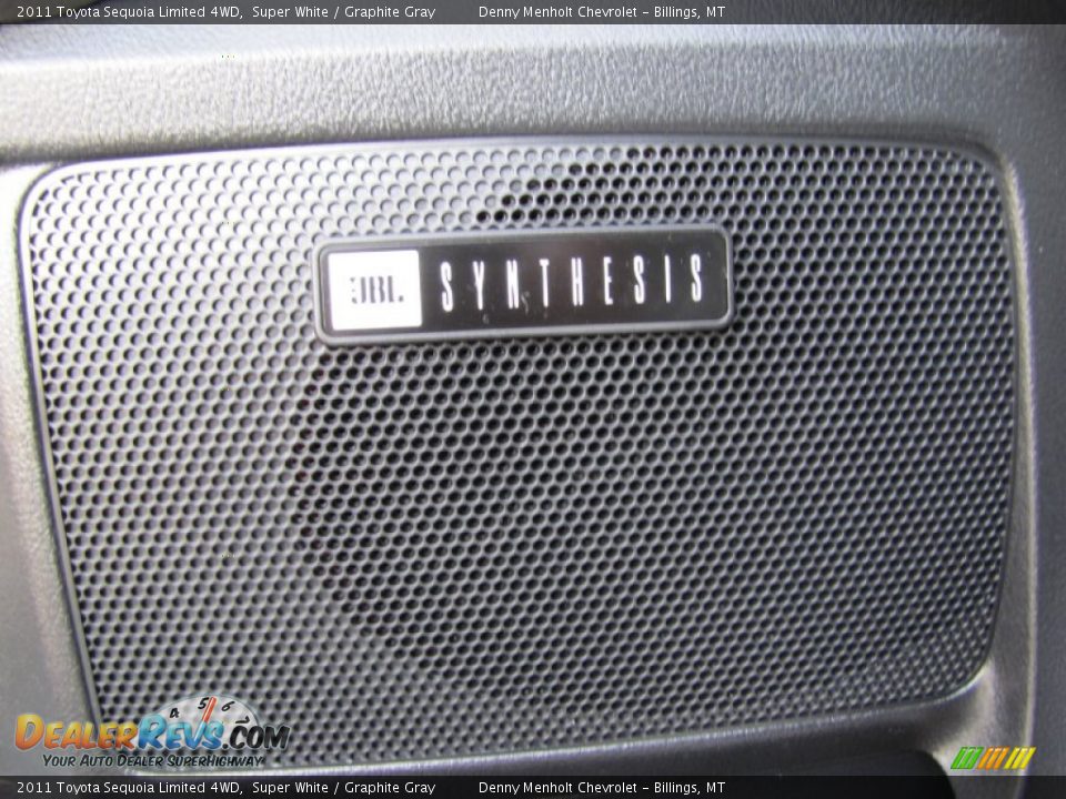 2011 Toyota Sequoia Limited 4WD Super White / Graphite Gray Photo #19