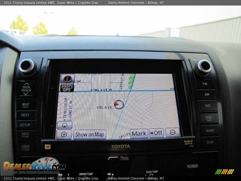 2011 Toyota Sequoia Limited 4WD Super White / Graphite Gray Photo #27