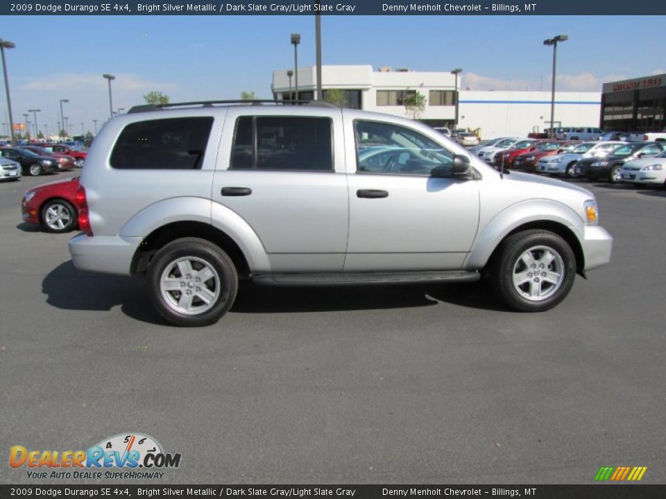 2009 Dodge Durango SE 4x4 Bright Silver Metallic / Dark Slate Gray/Light Slate Gray Photo #7