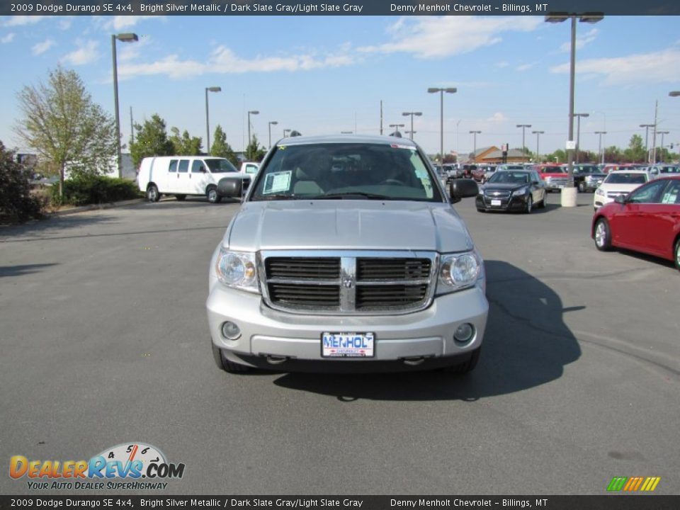 2009 Dodge Durango SE 4x4 Bright Silver Metallic / Dark Slate Gray/Light Slate Gray Photo #9