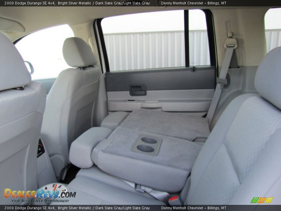 2009 Dodge Durango SE 4x4 Bright Silver Metallic / Dark Slate Gray/Light Slate Gray Photo #13