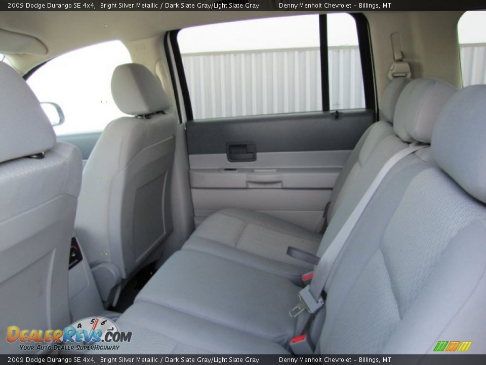 2009 Dodge Durango SE 4x4 Bright Silver Metallic / Dark Slate Gray/Light Slate Gray Photo #15