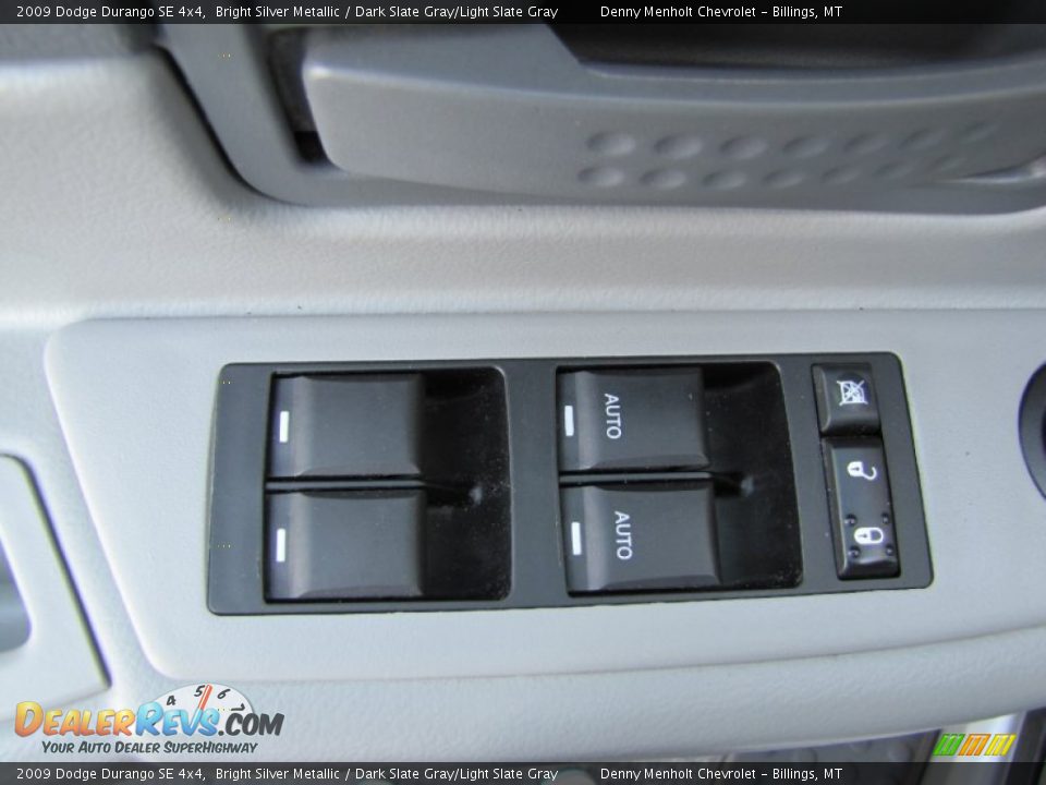 2009 Dodge Durango SE 4x4 Bright Silver Metallic / Dark Slate Gray/Light Slate Gray Photo #17