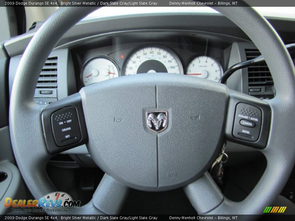 2009 Dodge Durango SE 4x4 Steering Wheel Photo #18