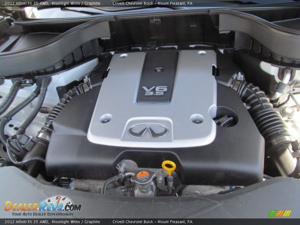 2012 Infiniti FX 35 AWD 3.5 Liter DOHC 24-Valve CVTCS V6 Engine Photo #12