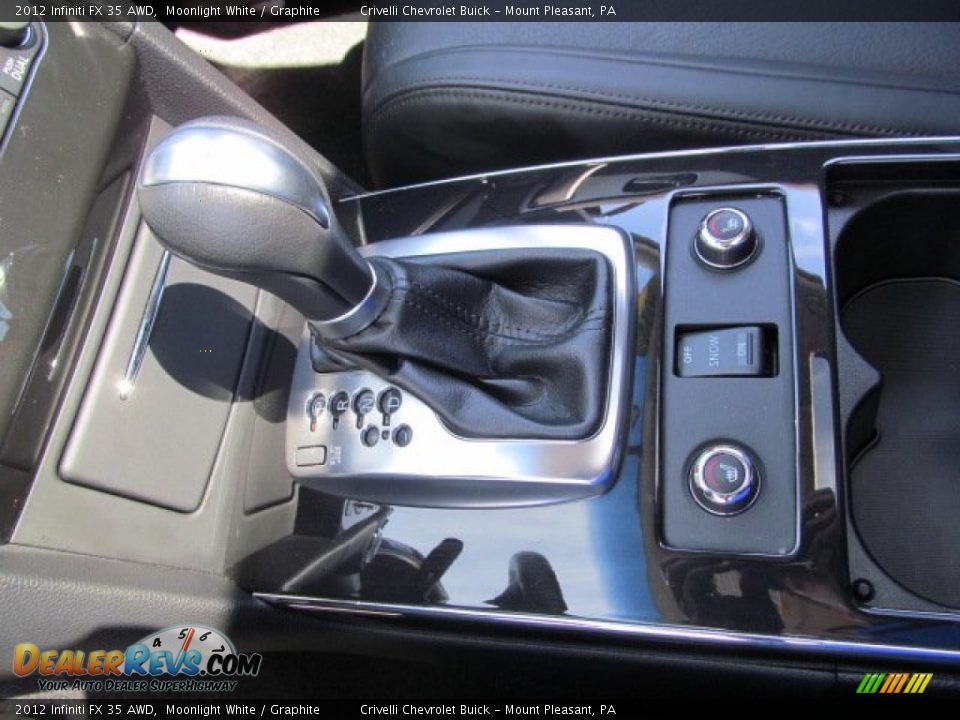 2012 Infiniti FX 35 AWD Shifter Photo #19