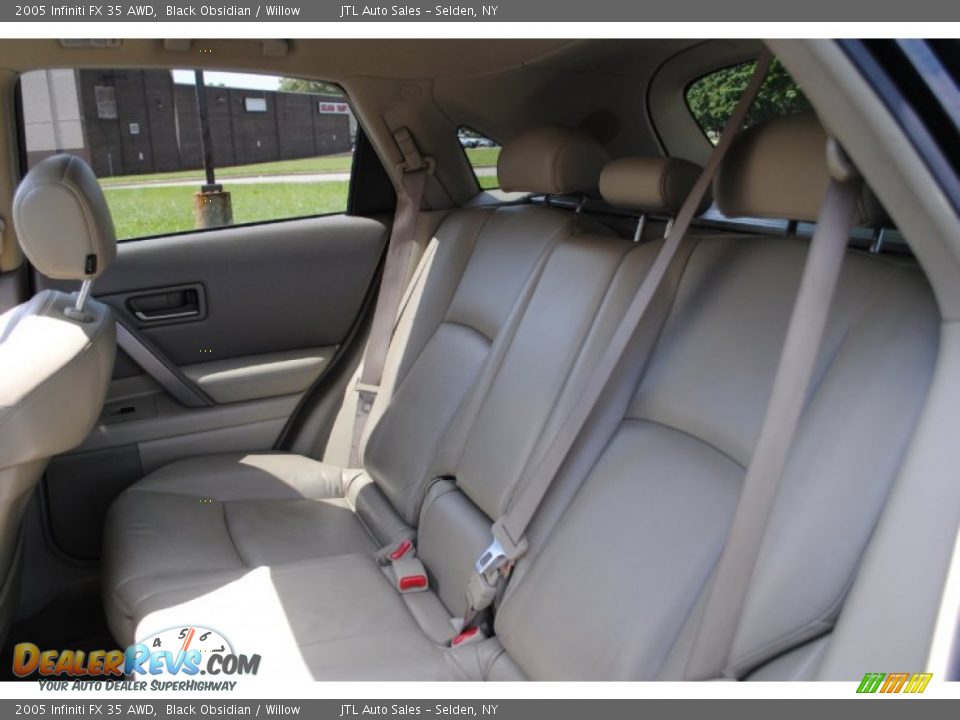 2005 Infiniti FX 35 AWD Black Obsidian / Willow Photo #15