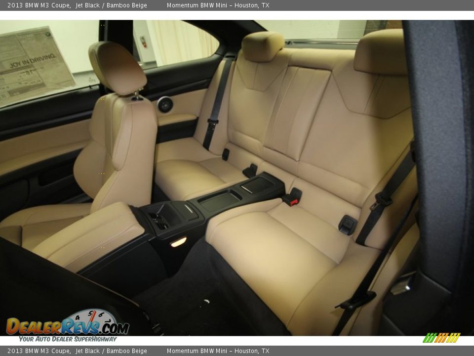 Rear Seat of 2013 BMW M3 Coupe Photo #12