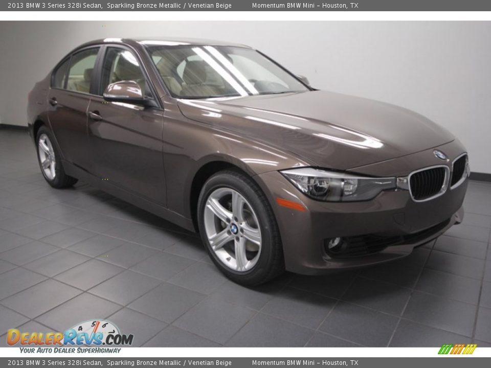Front 3/4 View of 2013 BMW 3 Series 328i Sedan Photo #1