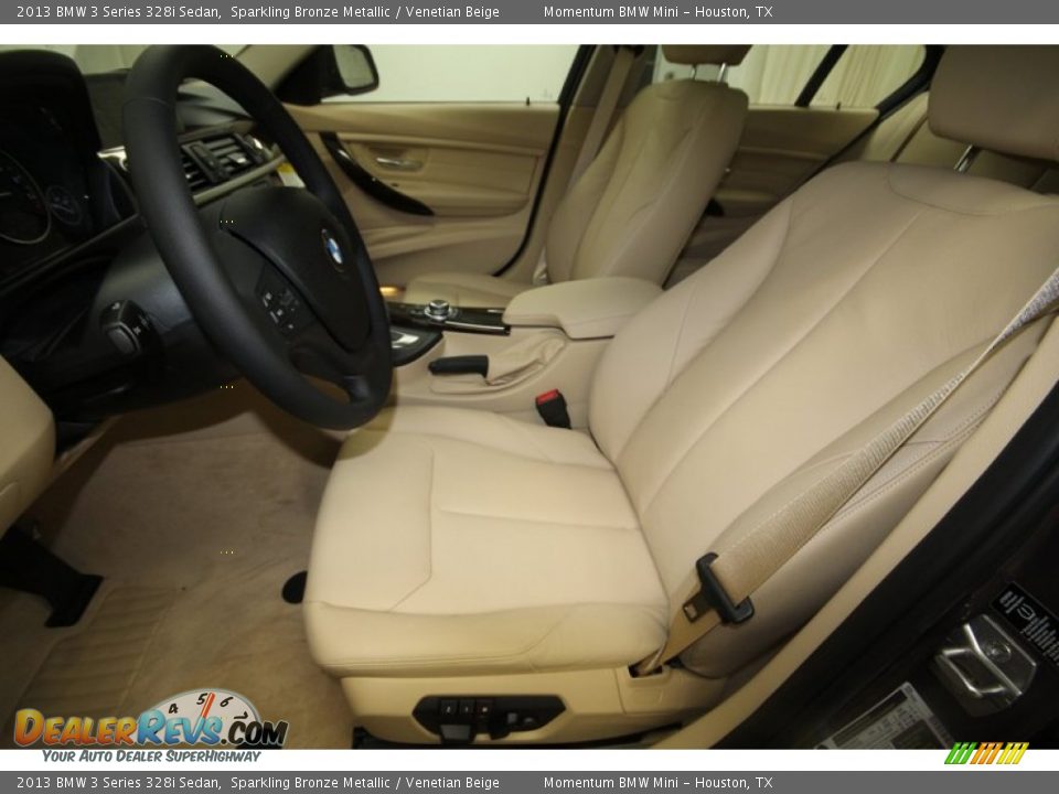 2013 BMW 3 Series 328i Sedan Sparkling Bronze Metallic / Venetian Beige Photo #3