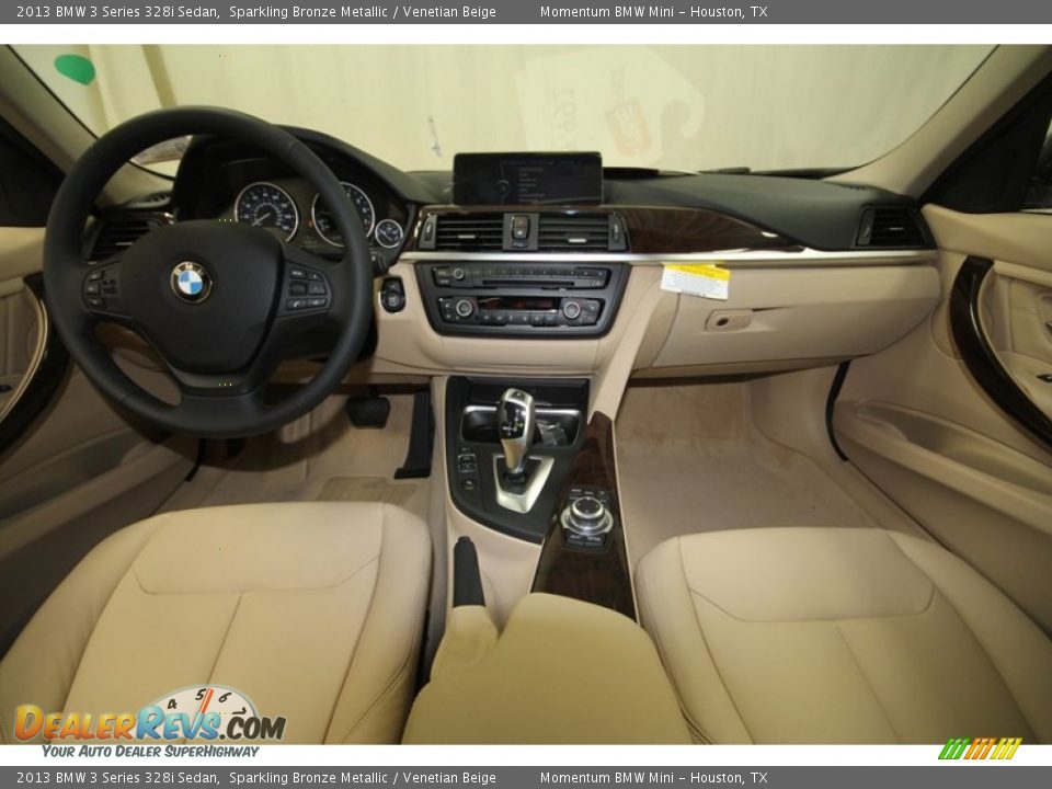 2013 BMW 3 Series 328i Sedan Sparkling Bronze Metallic / Venetian Beige Photo #4