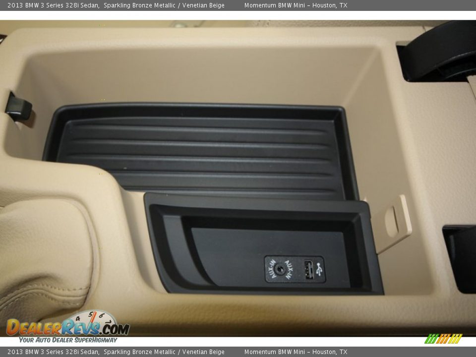 2013 BMW 3 Series 328i Sedan Sparkling Bronze Metallic / Venetian Beige Photo #19