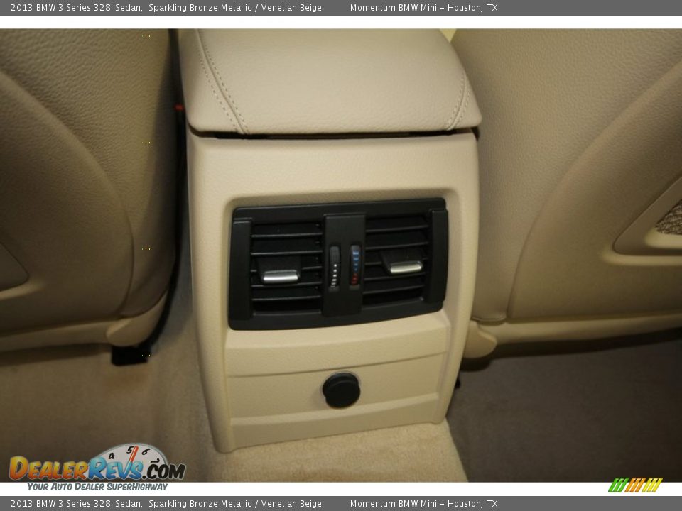 2013 BMW 3 Series 328i Sedan Sparkling Bronze Metallic / Venetian Beige Photo #26