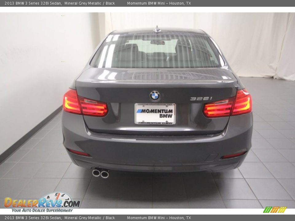 2013 BMW 3 Series 328i Sedan Mineral Grey Metallic / Black Photo #9