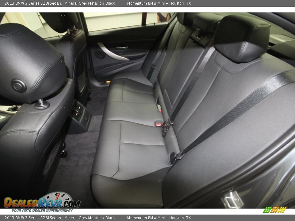 2013 BMW 3 Series 328i Sedan Mineral Grey Metallic / Black Photo #12