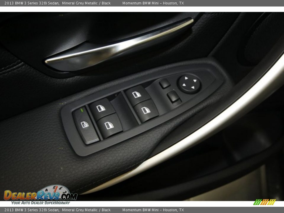 2013 BMW 3 Series 328i Sedan Mineral Grey Metallic / Black Photo #14