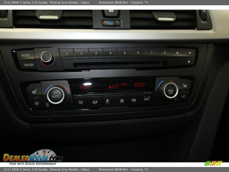 2013 BMW 3 Series 328i Sedan Mineral Grey Metallic / Black Photo #17