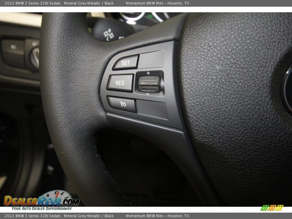 2013 BMW 3 Series 328i Sedan Mineral Grey Metallic / Black Photo #23
