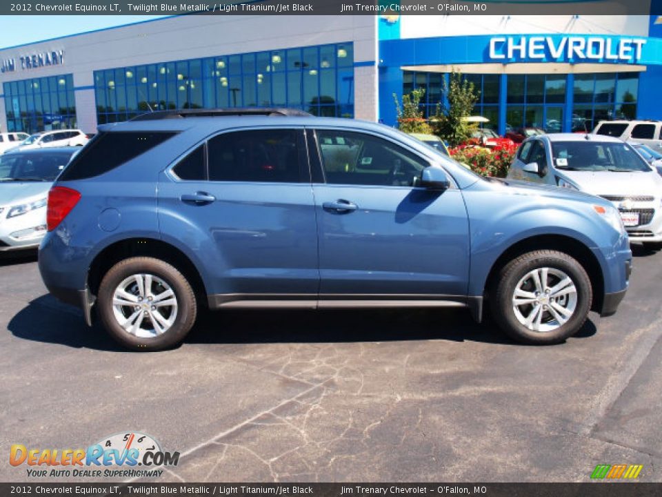 2012 Chevrolet Equinox LT Twilight Blue Metallic / Light Titanium/Jet Black Photo #1