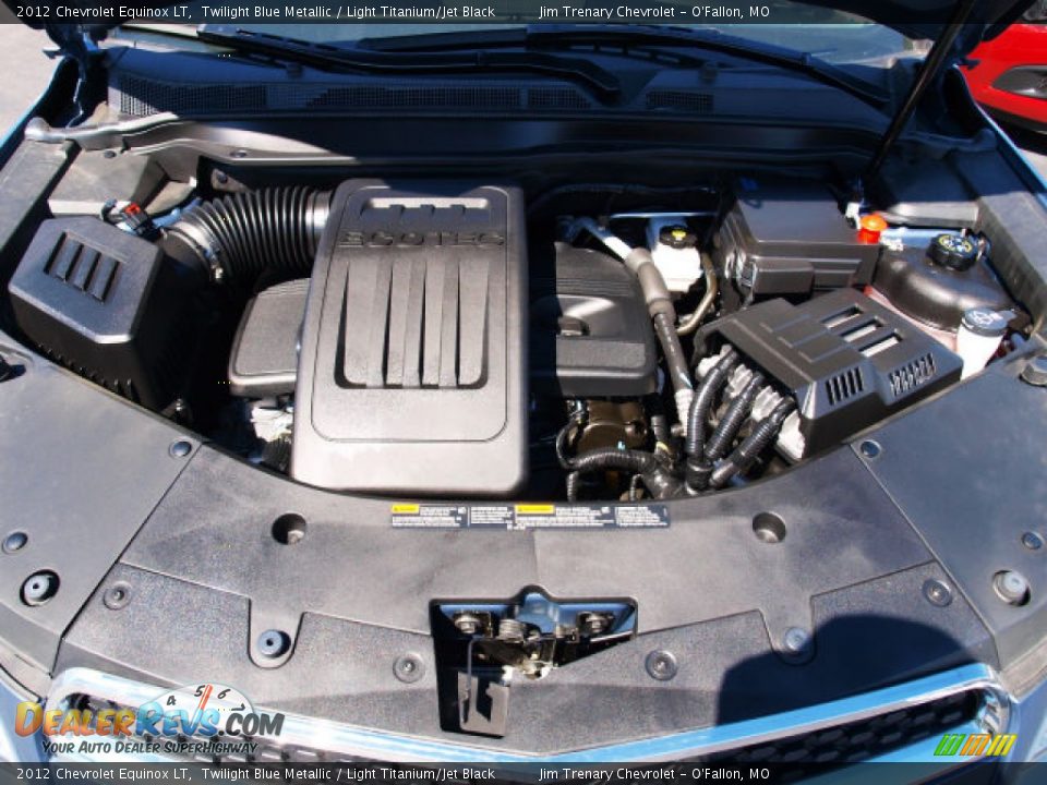2012 Chevrolet Equinox LT Twilight Blue Metallic / Light Titanium/Jet Black Photo #7