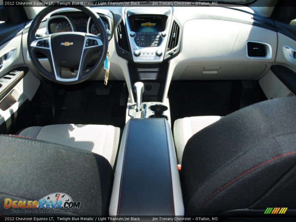 2012 Chevrolet Equinox LT Twilight Blue Metallic / Light Titanium/Jet Black Photo #10