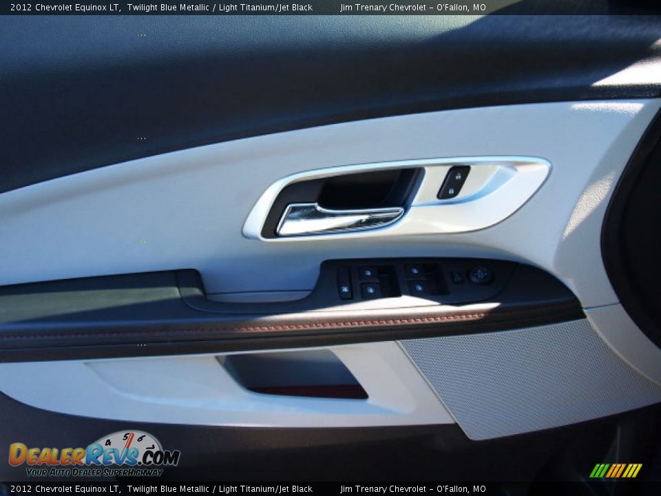 2012 Chevrolet Equinox LT Twilight Blue Metallic / Light Titanium/Jet Black Photo #15