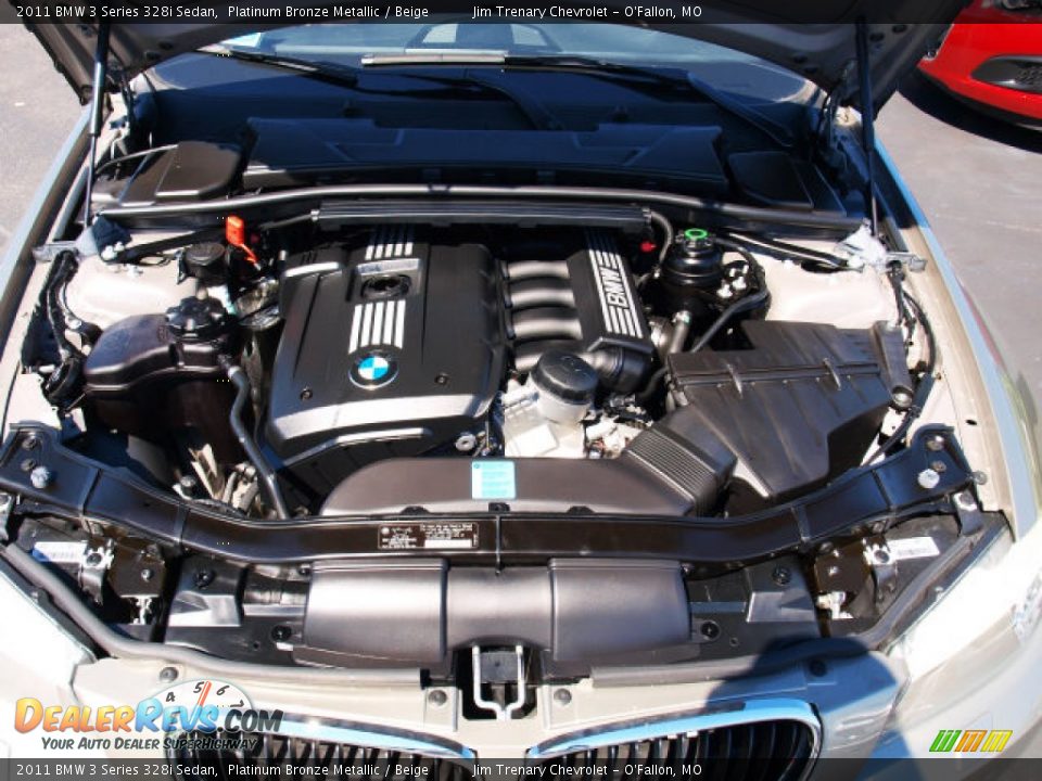 2011 BMW 3 Series 328i Sedan 3.0 Liter DOHC 24-Valve VVT Inline 6 Cylinder Engine Photo #7