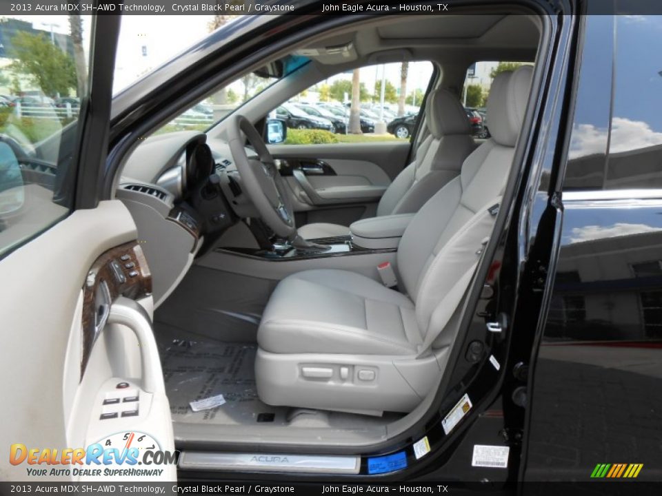 Graystone Interior - 2013 Acura MDX SH-AWD Technology Photo #11