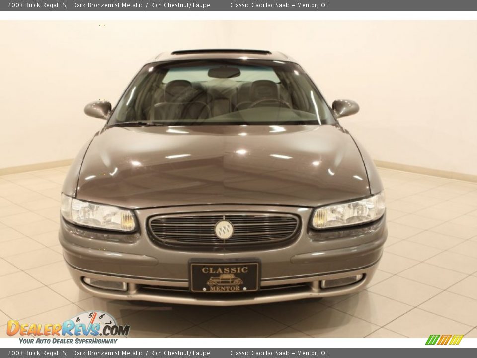 2003 Buick Regal LS Dark Bronzemist Metallic / Rich Chestnut/Taupe Photo #2