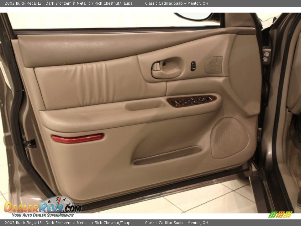 2003 Buick Regal LS Dark Bronzemist Metallic / Rich Chestnut/Taupe Photo #5