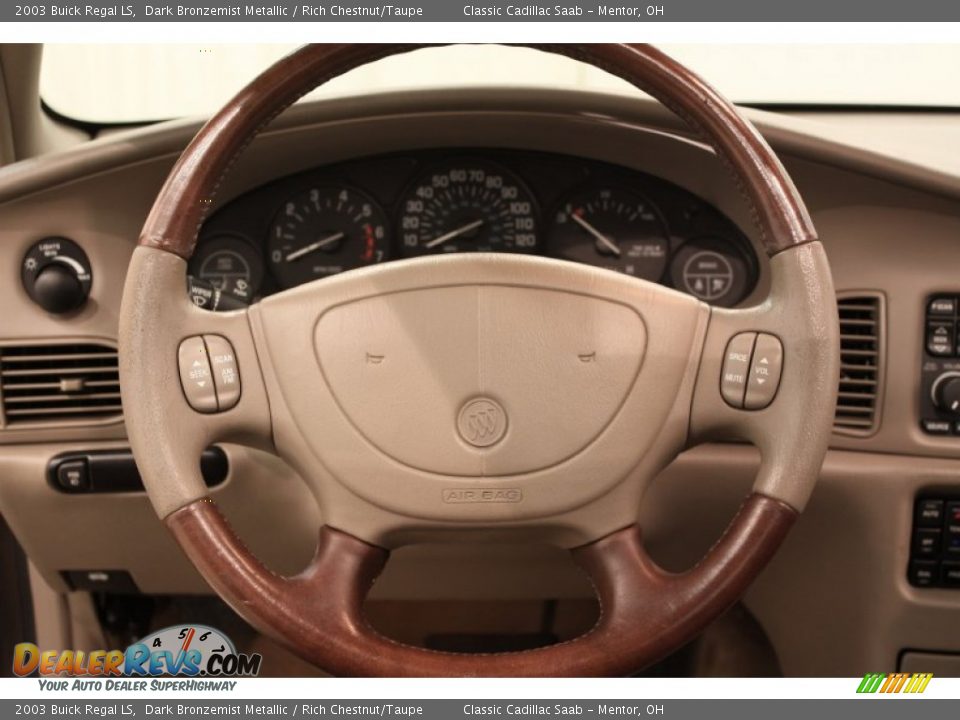 2003 Buick Regal LS Steering Wheel Photo #10