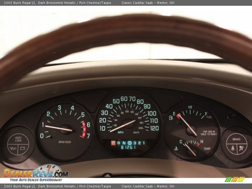2003 Buick Regal LS Gauges Photo #11