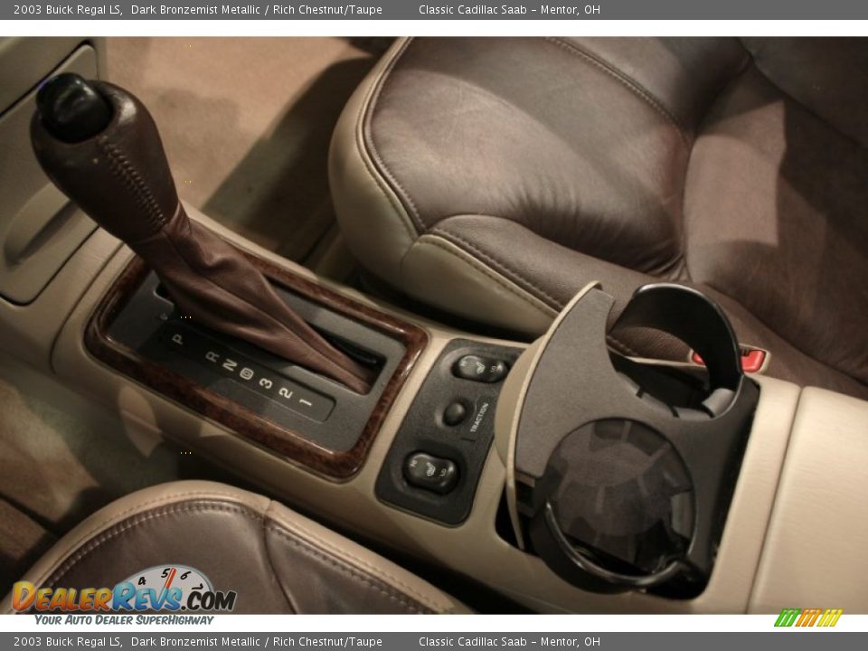 2003 Buick Regal LS Dark Bronzemist Metallic / Rich Chestnut/Taupe Photo #15