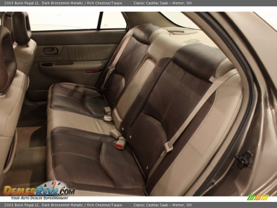 Rear Seat of 2003 Buick Regal LS Photo #18