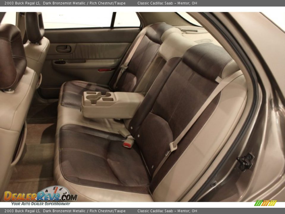 2003 Buick Regal LS Dark Bronzemist Metallic / Rich Chestnut/Taupe Photo #19