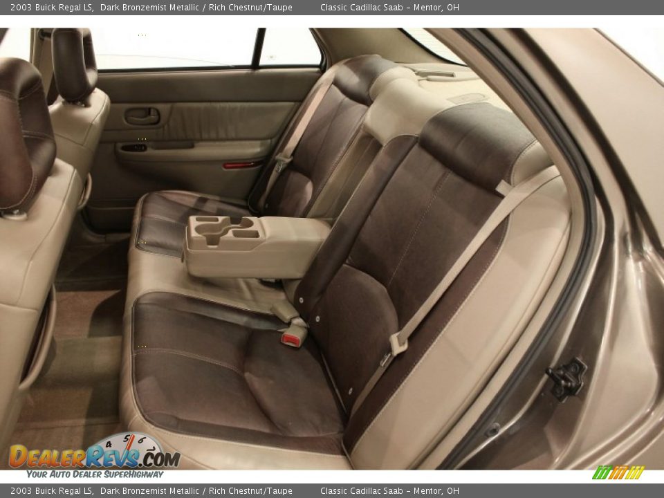 2003 Buick Regal LS Dark Bronzemist Metallic / Rich Chestnut/Taupe Photo #20