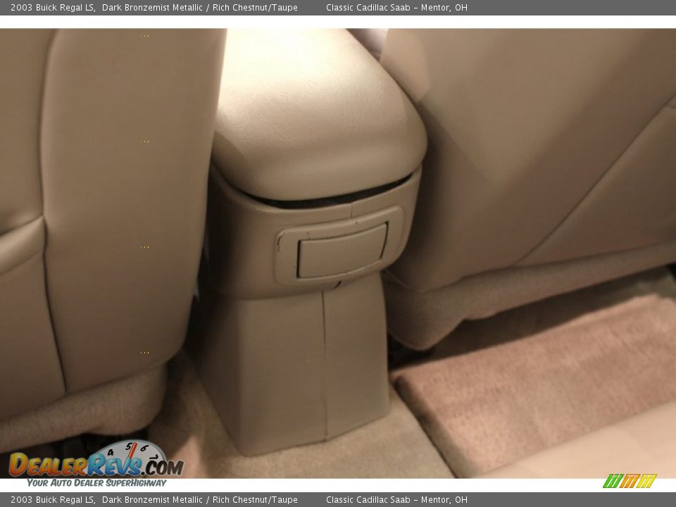 2003 Buick Regal LS Dark Bronzemist Metallic / Rich Chestnut/Taupe Photo #22