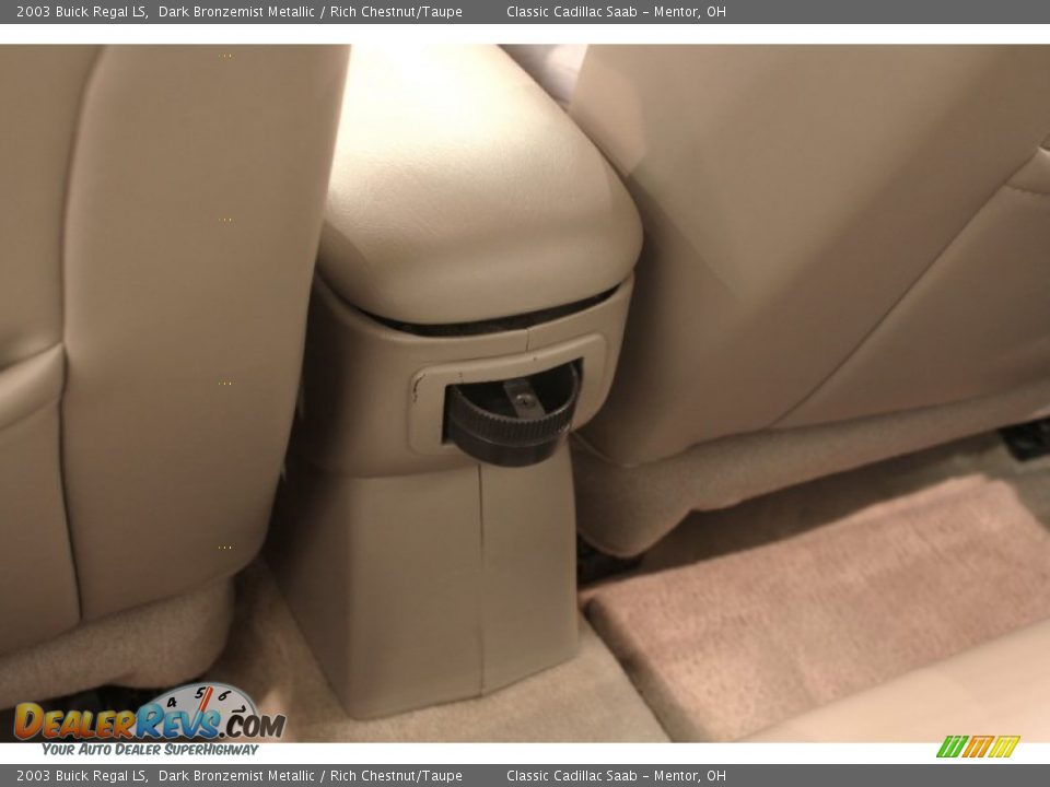 2003 Buick Regal LS Dark Bronzemist Metallic / Rich Chestnut/Taupe Photo #23