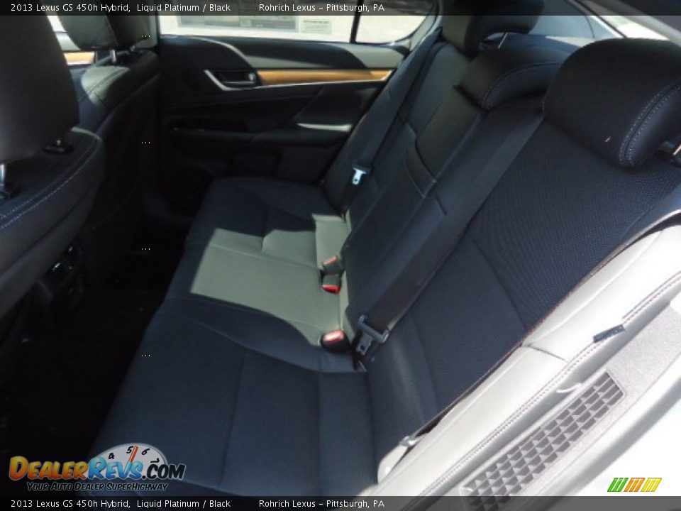 2013 Lexus GS 450h Hybrid Liquid Platinum / Black Photo #11